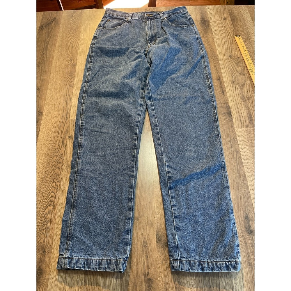 LAKIN Mckey by Key Jeans, Women's Size 12L, Blue, Denim, Cotton, Lined Straight